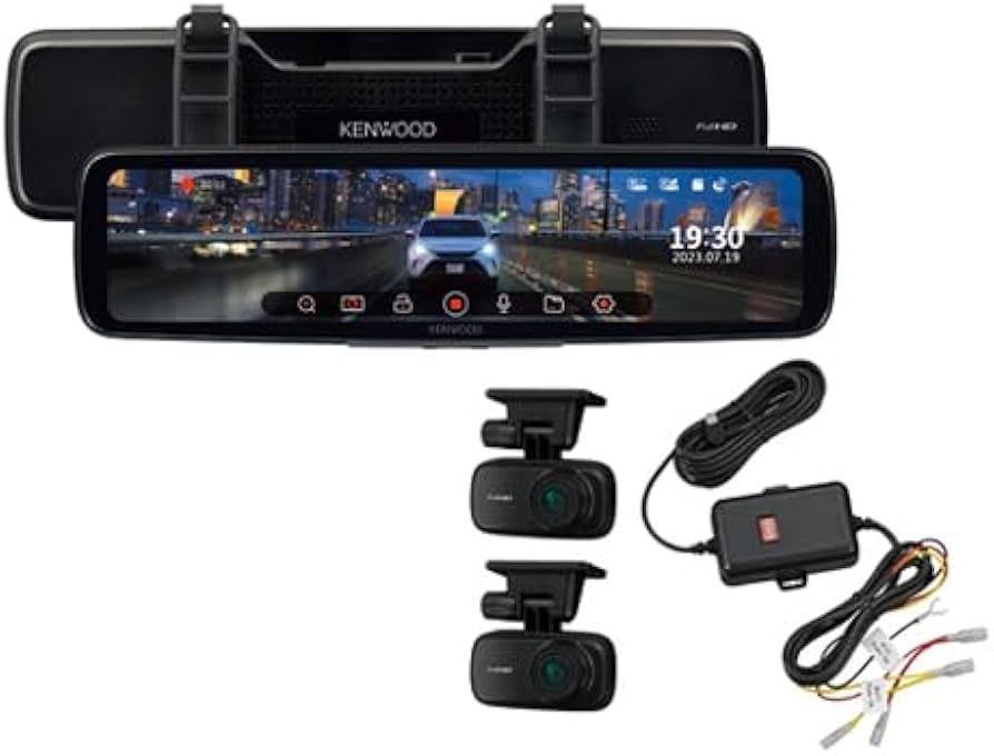 インナーミラーとしても使えるドライブレコーダーの写真