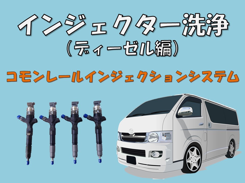 インジェクター洗浄 の案内POP